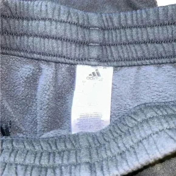 Men’s Black Adidas Sweat‎ Shorts, Large - Picture 3 of 4
